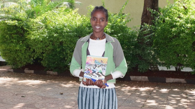 “I want to be a teacher,” says 12-year-old Mulatuwa